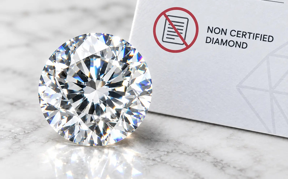 Non Certified Diamond