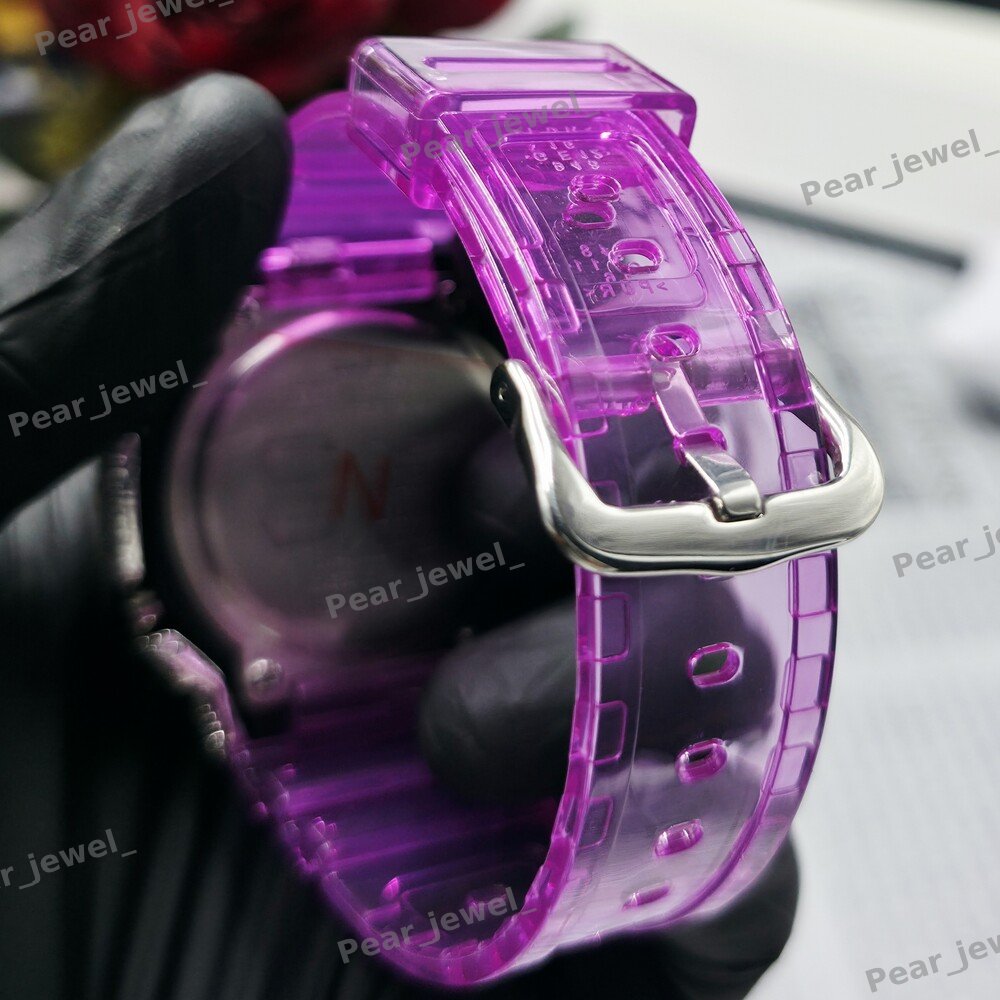 Iced Out Round Cut VVS Moissanite Diamond Case Dial Hip Hop Satetment Watch
