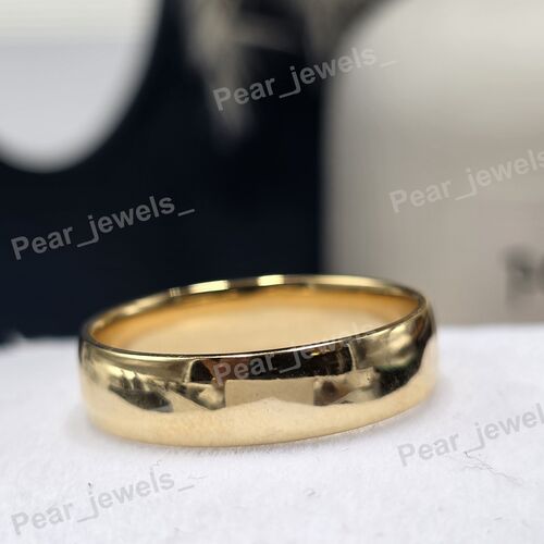 925 Silver Rhodium Plated Wedding Band For Unisex Wear
