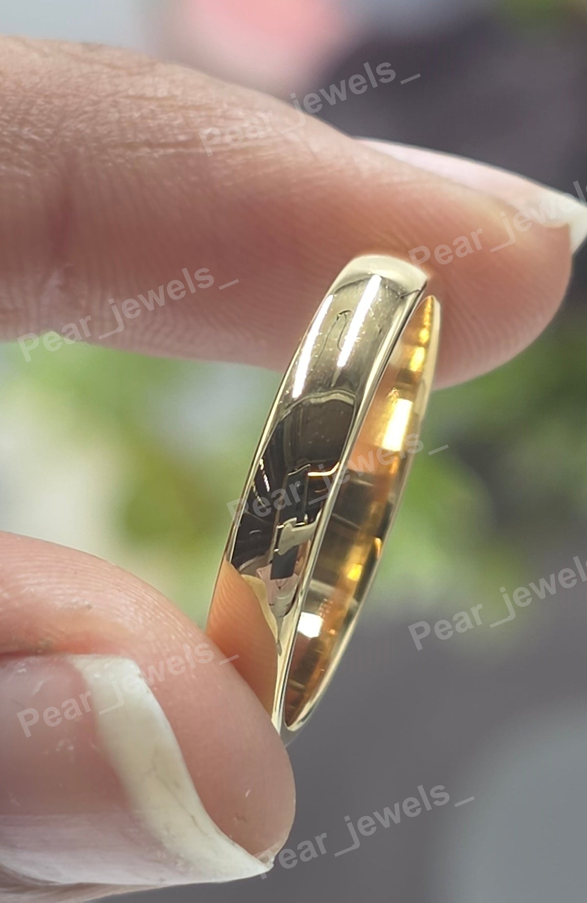 Wide Rhodium Plated Wedding Band For Men's Wear In 925 Silver