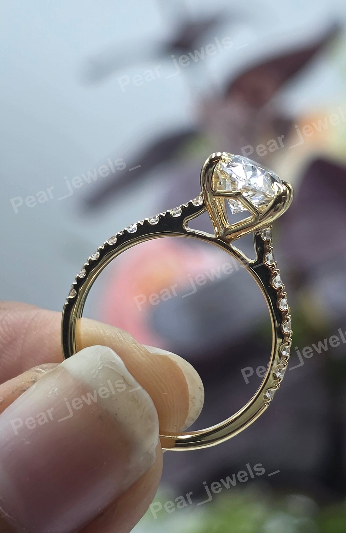 1.36 CT Oval Cut Proposal Ring For Women's Daily Wear - 925 Silver