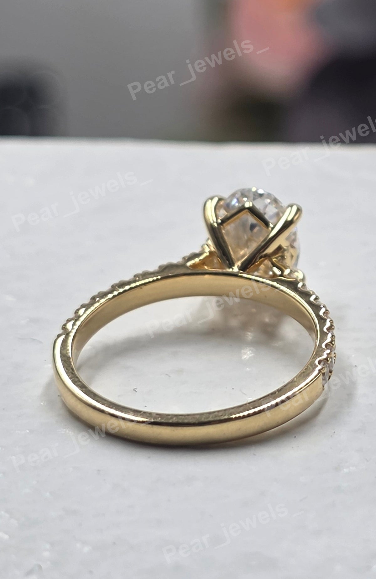 1.36 CT Oval Cut Proposal Ring For Women's Daily Wear - 925 Silver