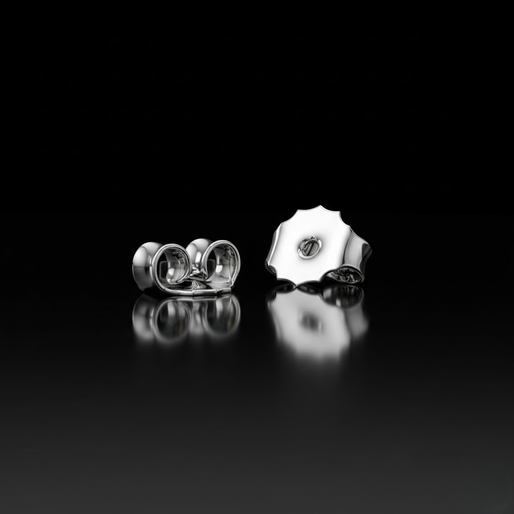 Oval Cut Moissanite diamond Stud Earring In 925 Silver Classic Style