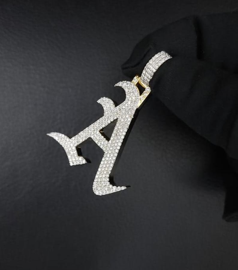 Iced Out 925 Silver VVS Moissanite Diamond Pendant For Unisex