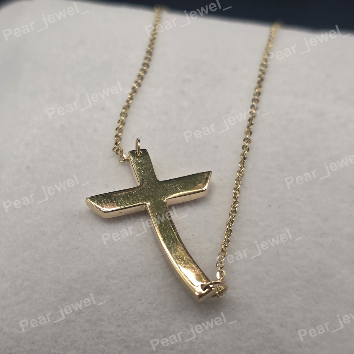 Cross Moissanite Rhodium Plated Pendant Christian Jewelry Men's Women's Fashion Gift Pendant