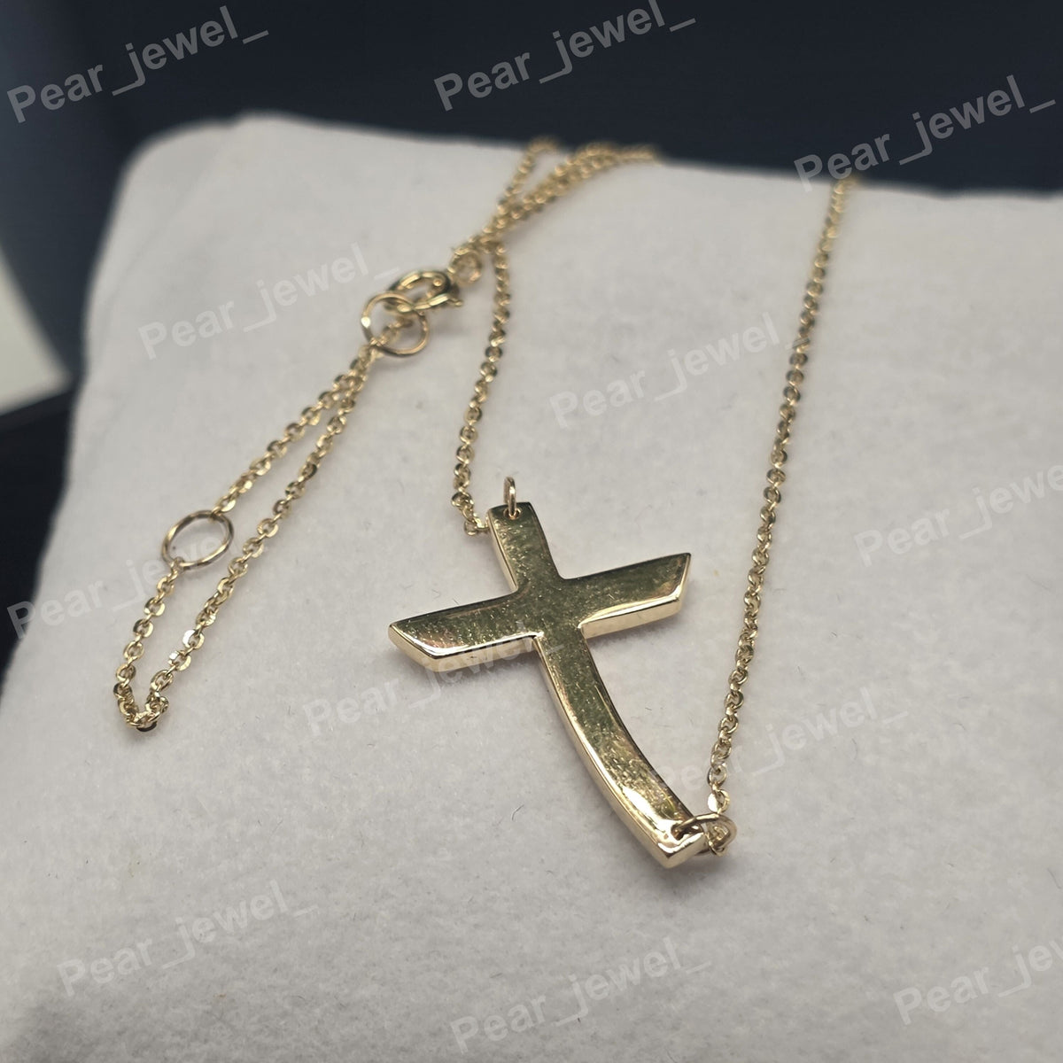 Cross Moissanite Rhodium Plated Pendant Christian Jewelry Men's Women's Fashion Gift Pendant