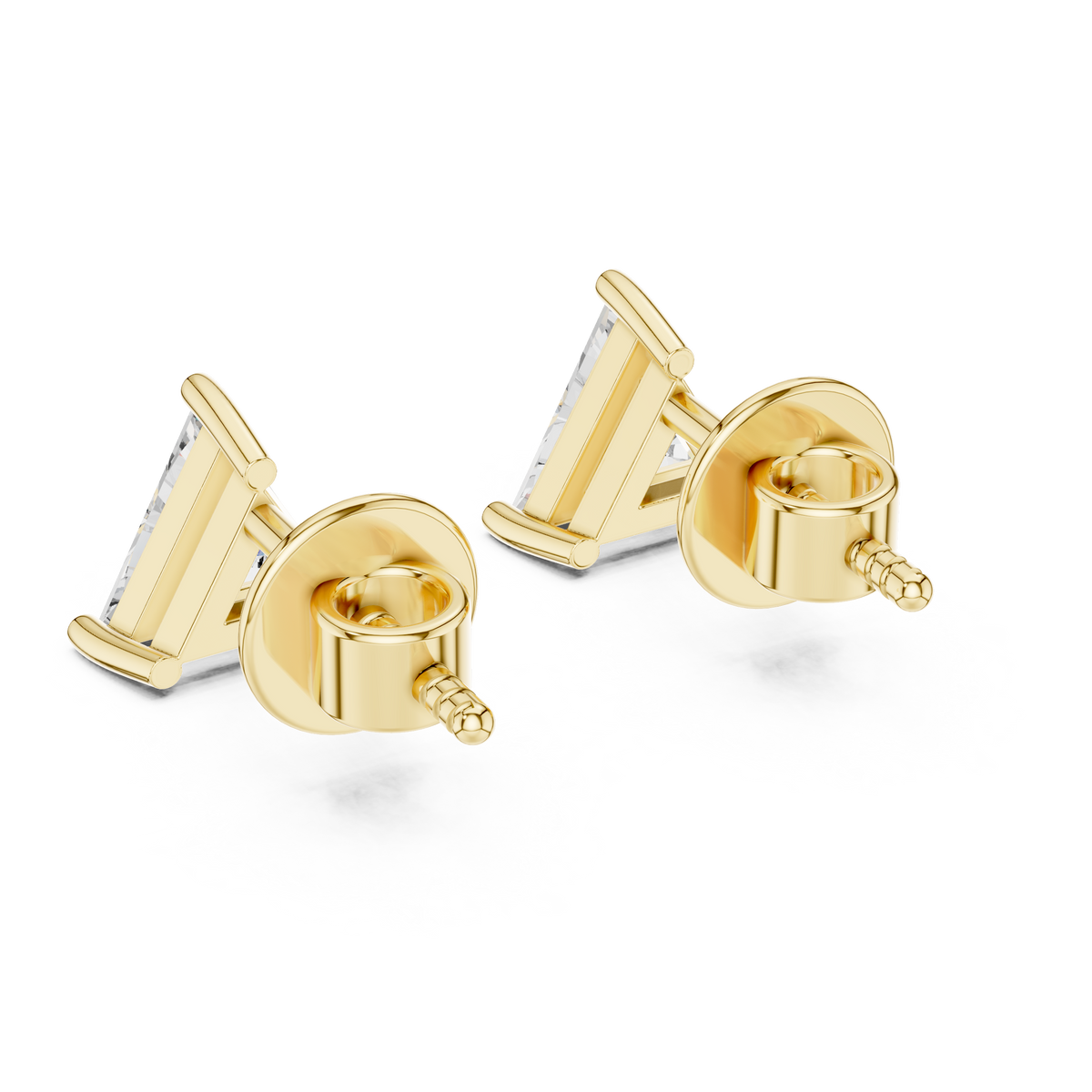 Full Triangle Diamond Earring