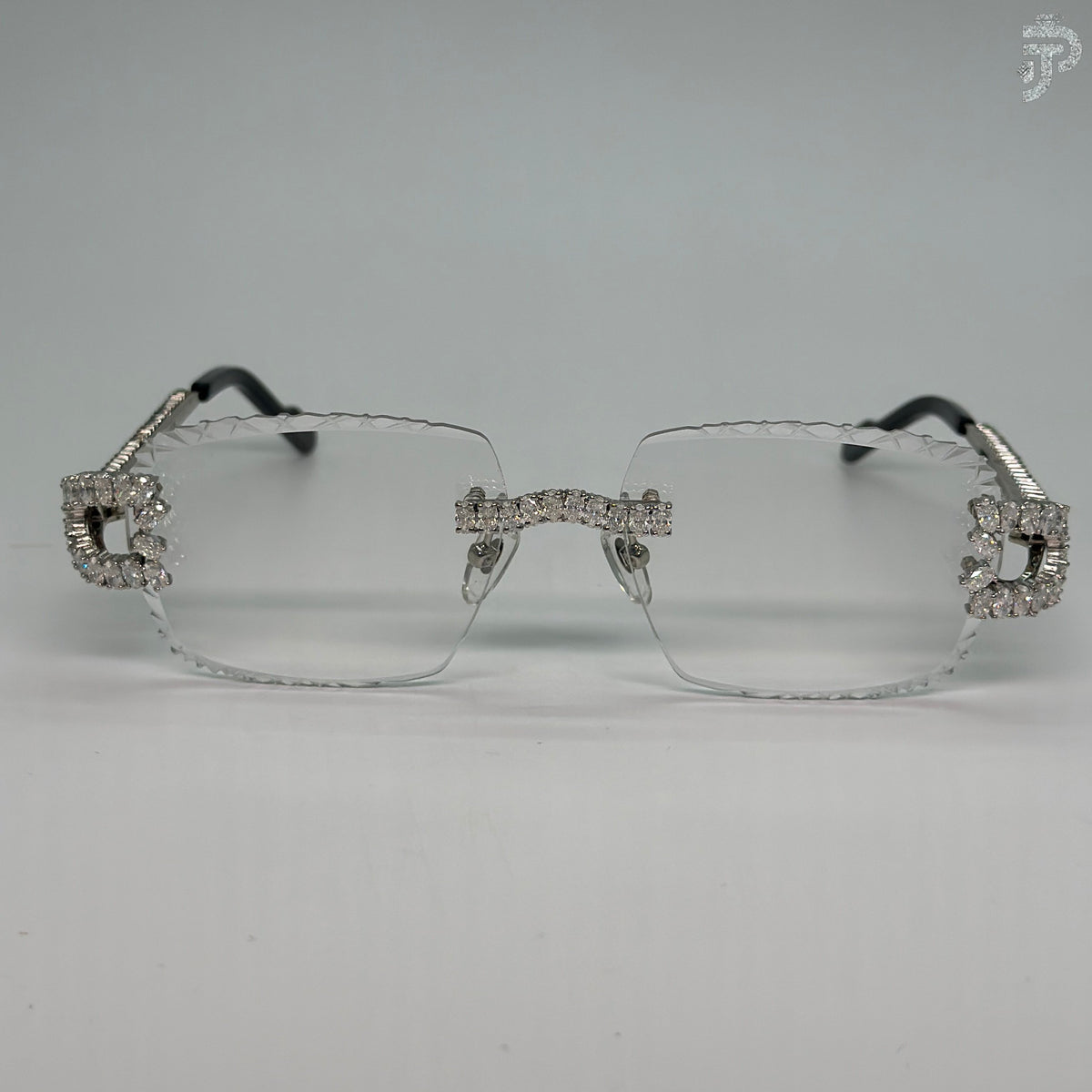 VVS Moissanite Stone Oval Cut Glasses With Unique Cut Glass For Everyday Wear
