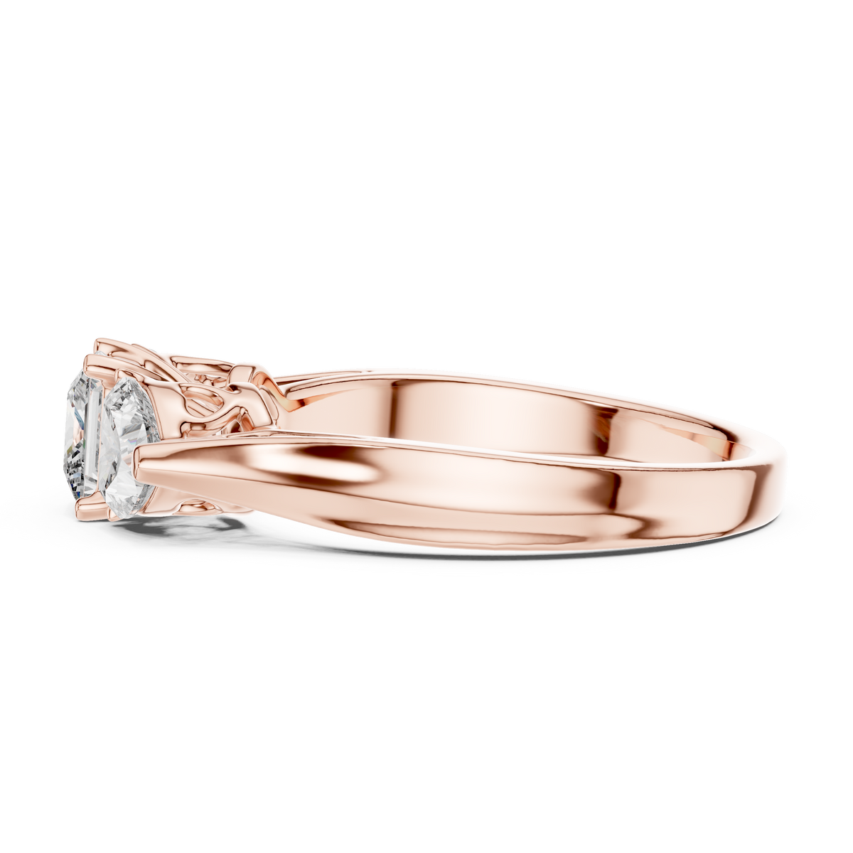 Trilogy Engagement Rings
