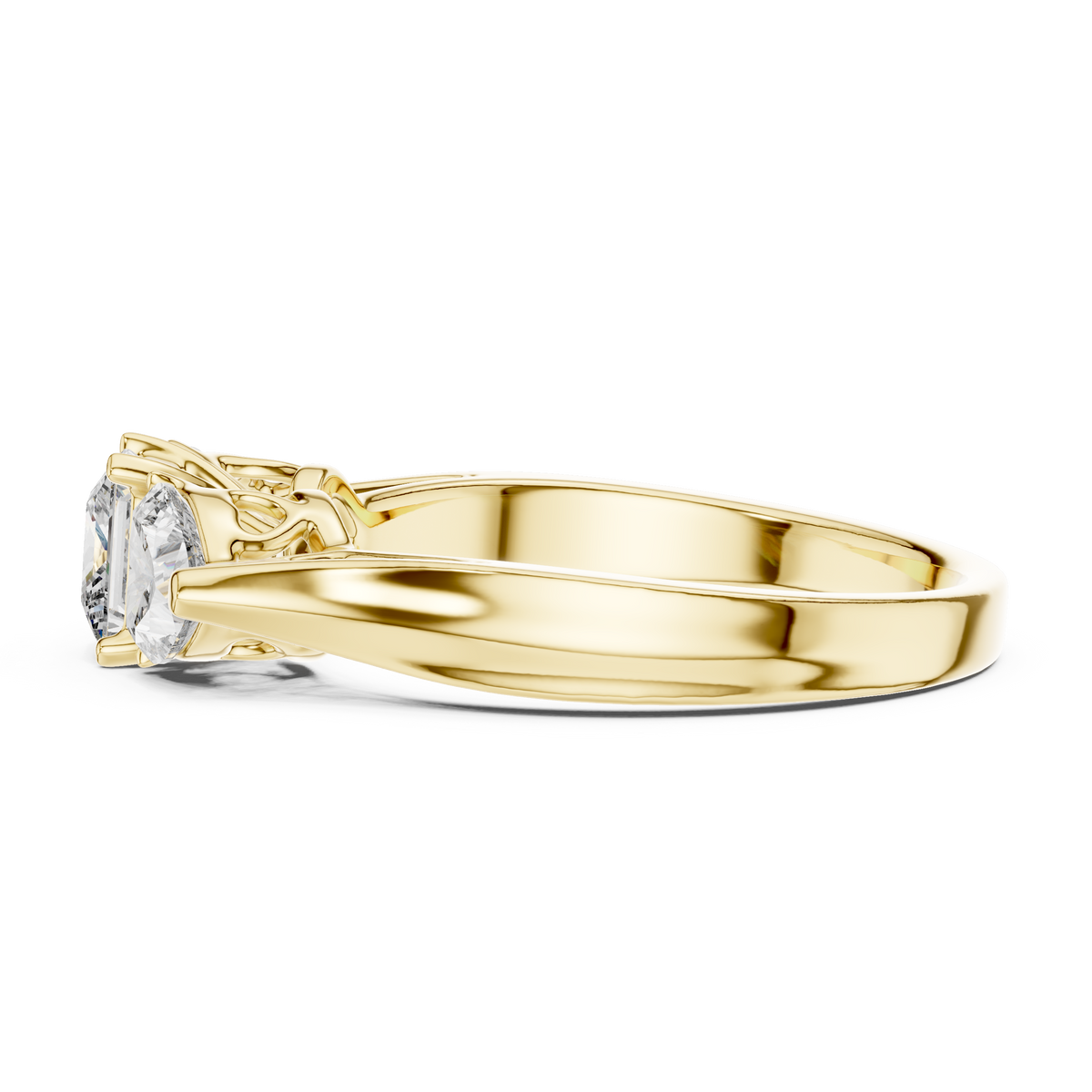 Trilogy Engagement Rings