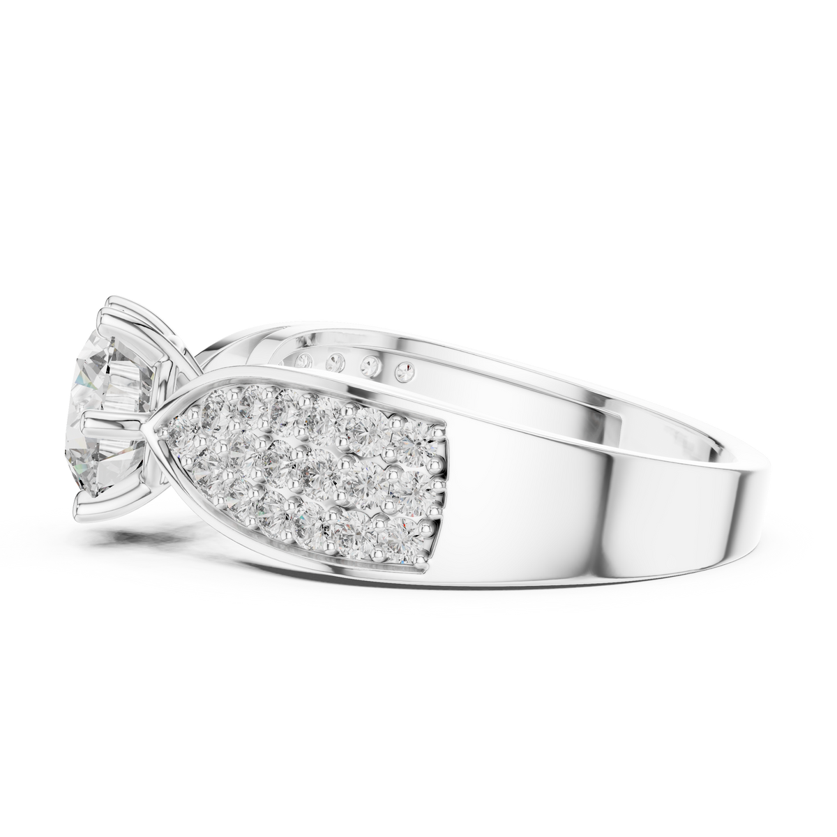Solitaire Engagement Wedding Ring
