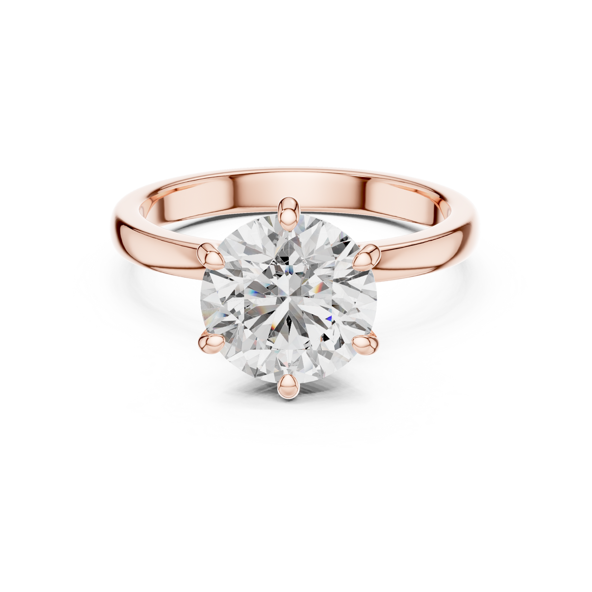 Round Brilliant Cut Engagement Ring