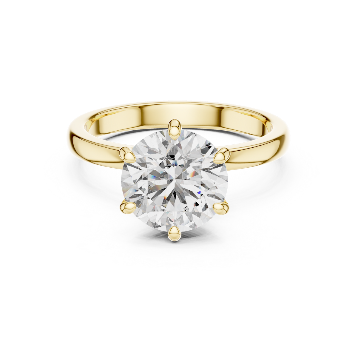 Round Brilliant Cut Engagement Ring