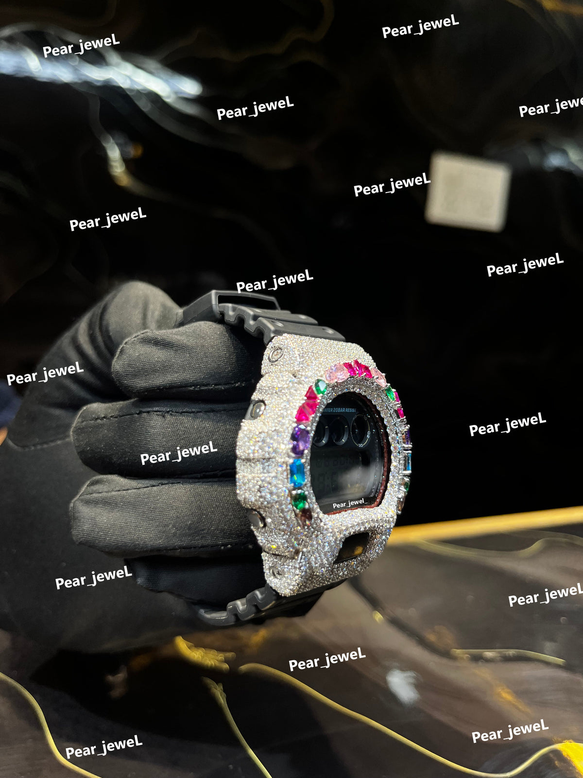 Iced Out VVS Moissanite Diamond Look Luxury Hip Hop Wrist Watch