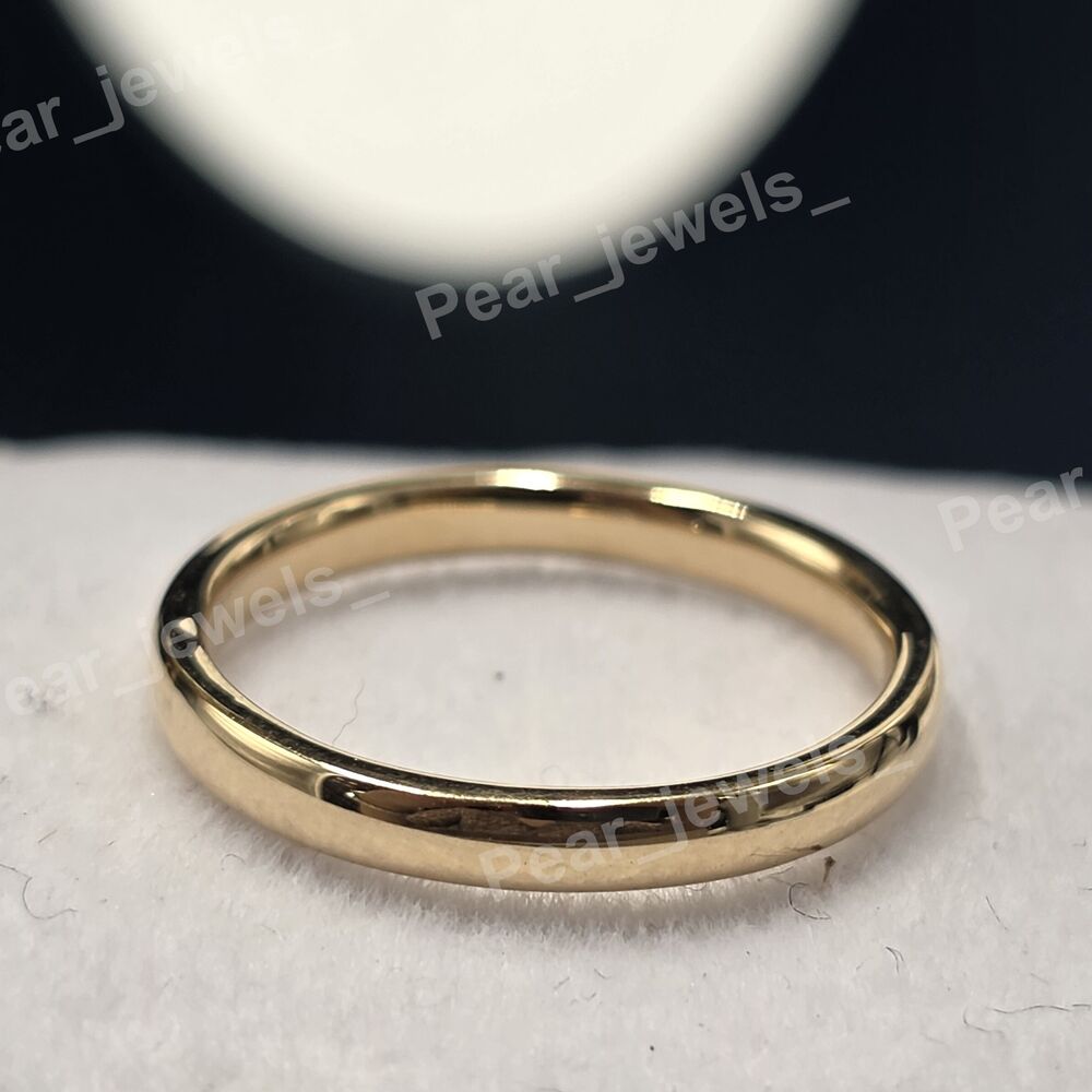 Iced Out 925 Sterling Silver Engagement Women Wear Band