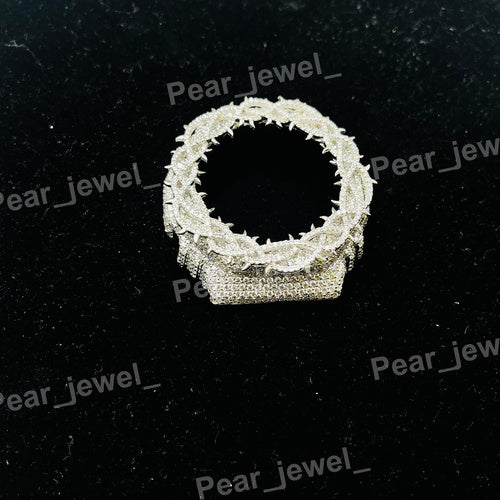 VVS Moissanite Iced Out Bezel For 2100 Series Watch