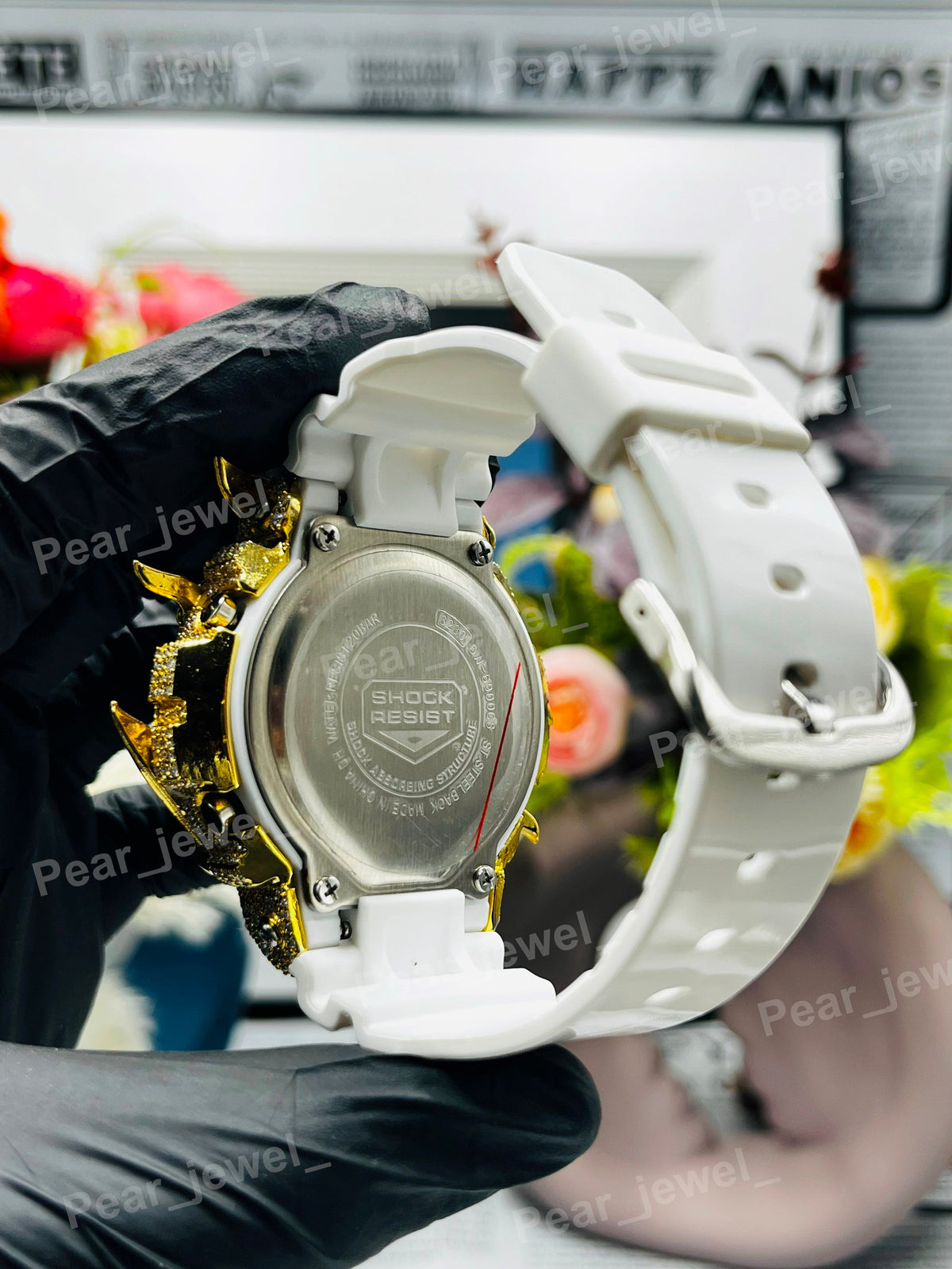 Iced Out Digital Moissanite Diamond Hip Hop Bling Wrist Watch For Unisex Wear