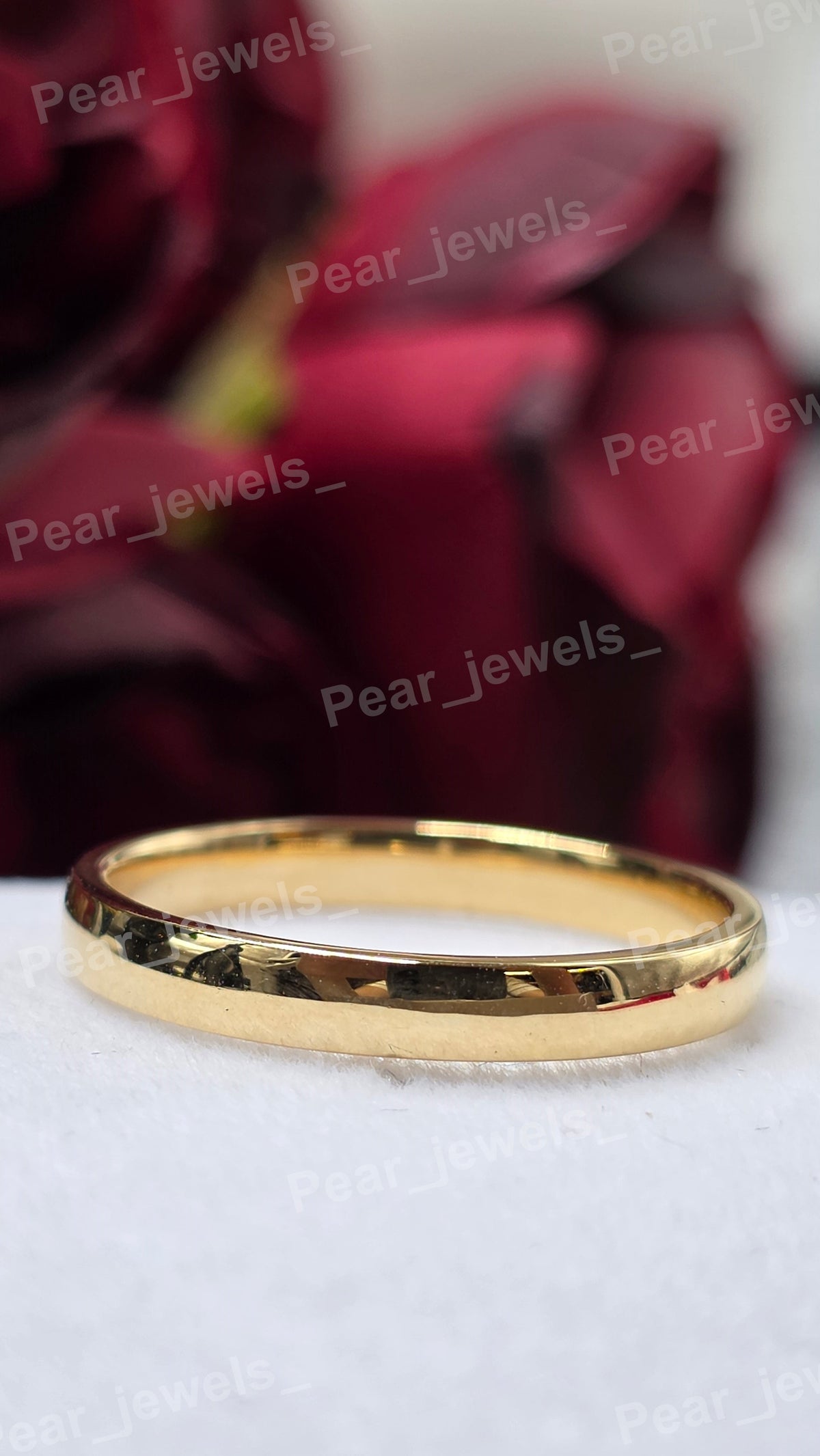 925 Silver Rhodium Plated Wedding Band For Unisex Wear Thin Band