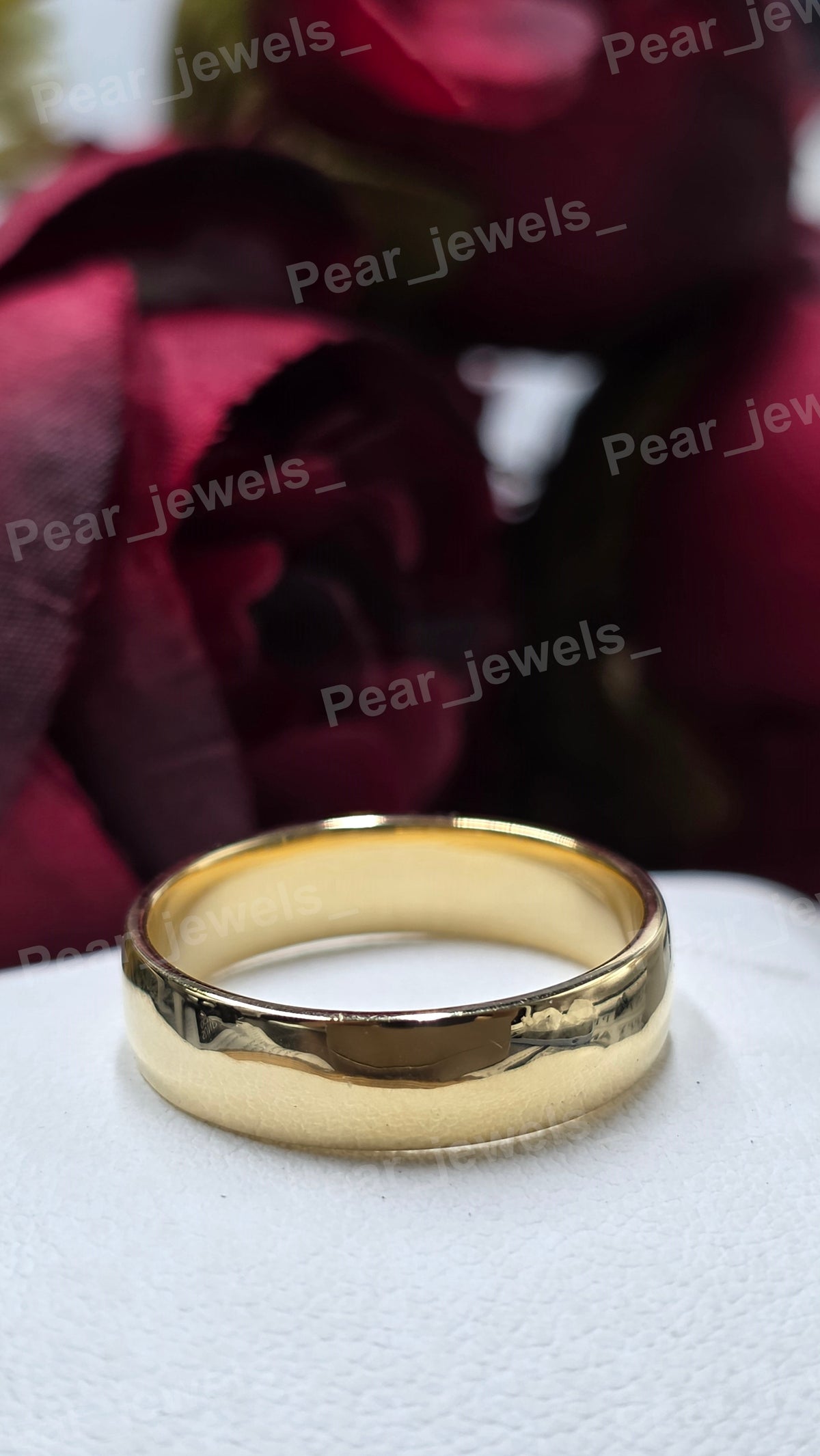 Silmple Wide Band 925 Silver Rhodium Plated Wedding Band For Unisex Wear