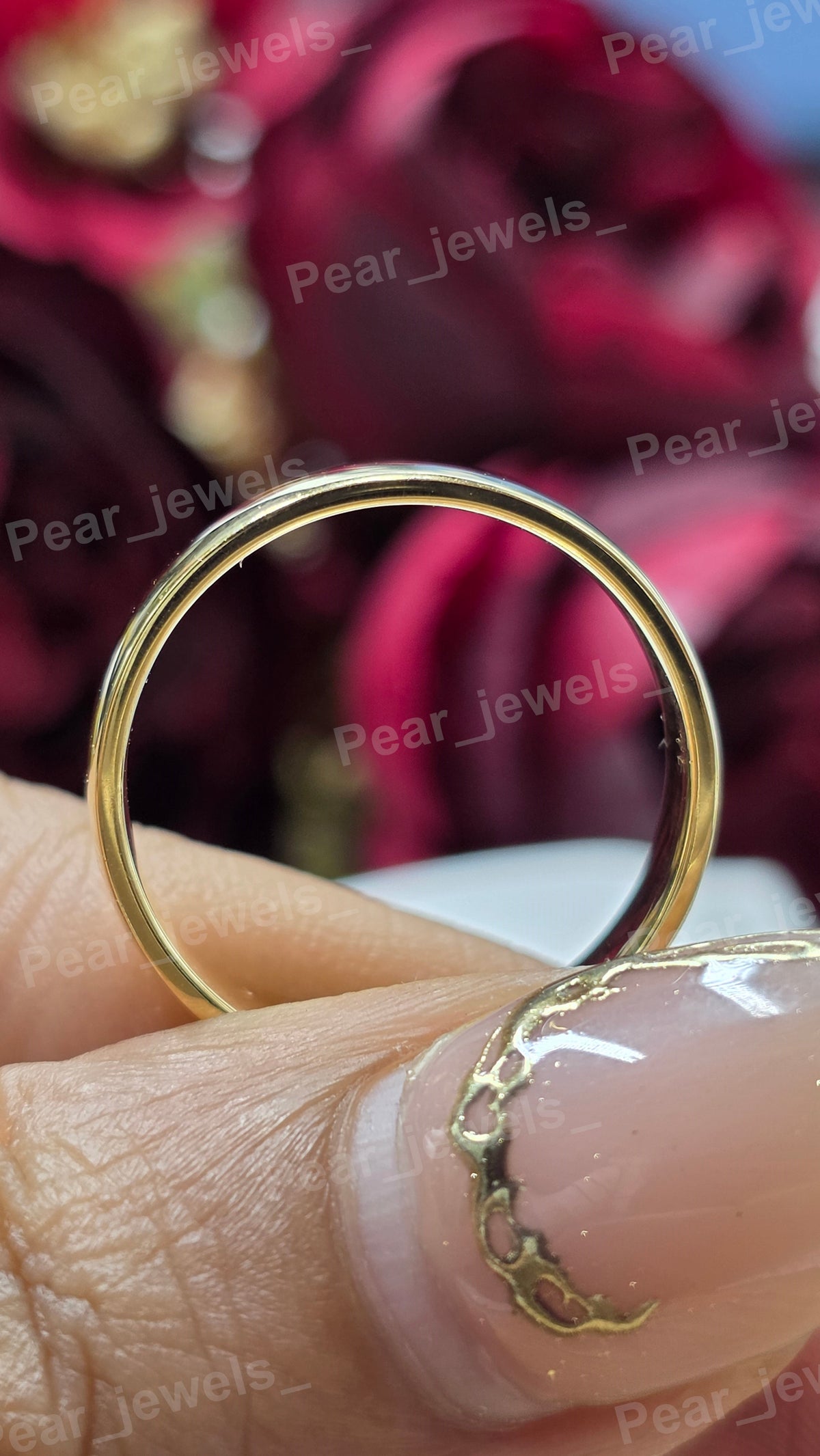 Silmple Wide Band 925 Silver Rhodium Plated Wedding Band For Unisex Wear