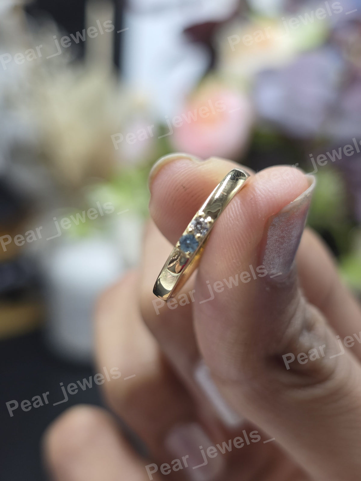 Luxury 925 Sterling Silver VVS Moissanite Diamond Engagement Women Wear Ring