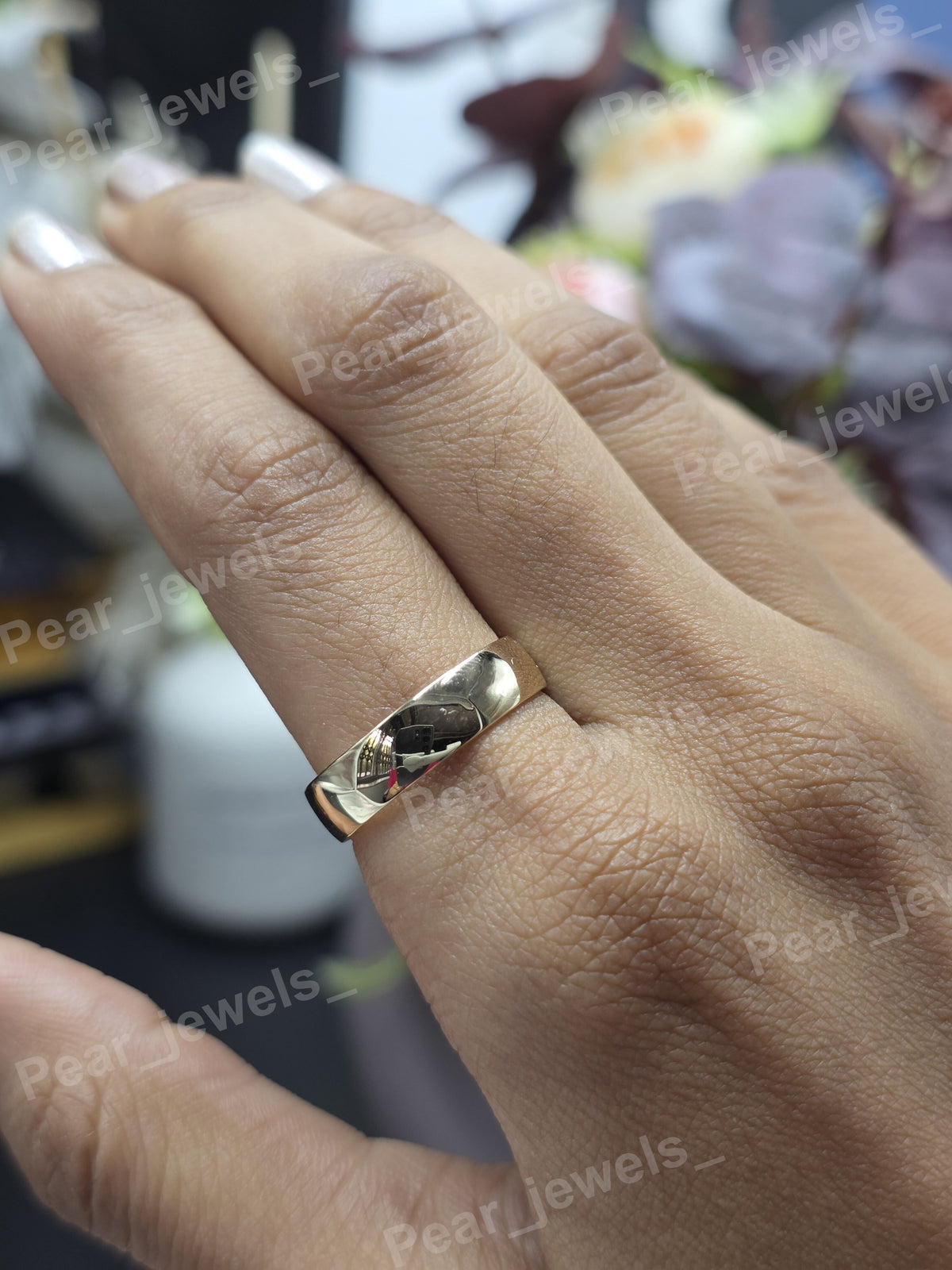 Iced Out Rhodium Plated 925 Sterling Silver Wedding Wear Ring For Unisex