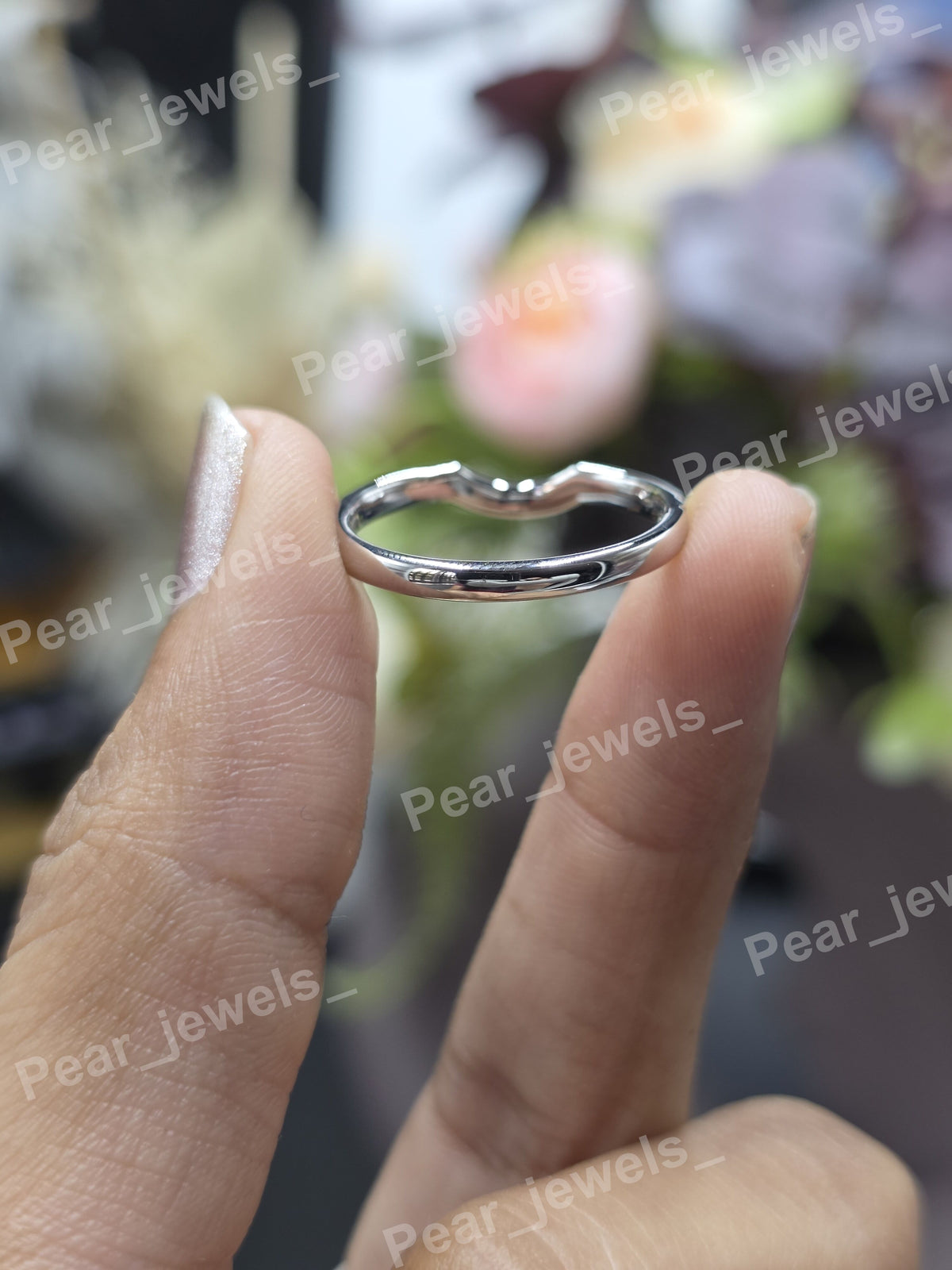 925 Sterling Silver Iced Out VVS Moissanite Diamond Engagement Wear Unisex Set of Two Ring