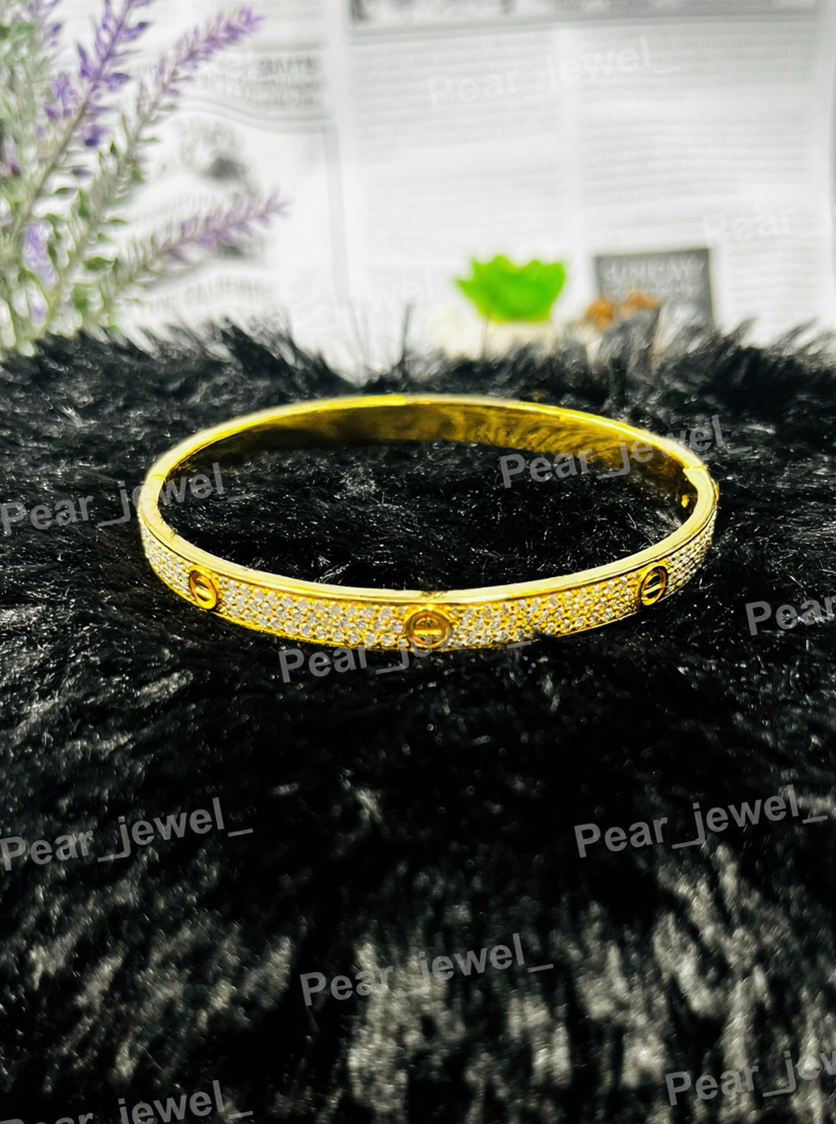 Iced Out 925 Silver Bracelet Sparkling VVS Moissanite Diamond Bracelet
