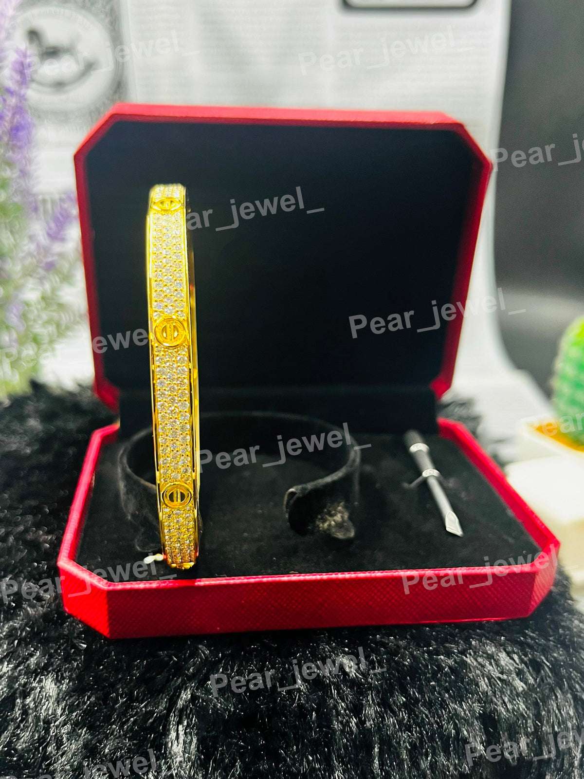 Iced Out 925 Silver Bracelet Sparkling VVS Moissanite Diamond Bracelet
