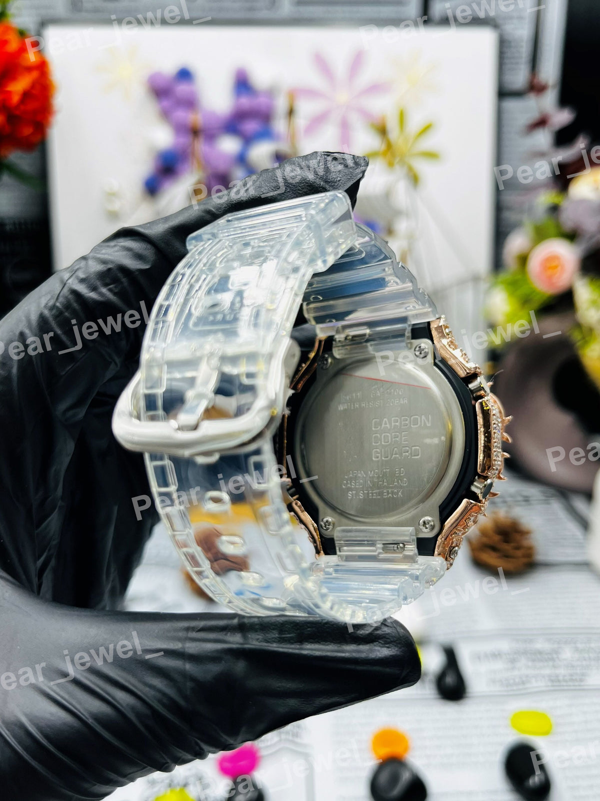 Iced Out Throne Dial Moissanite Diamond Hip Hop Luxury Statement Watch