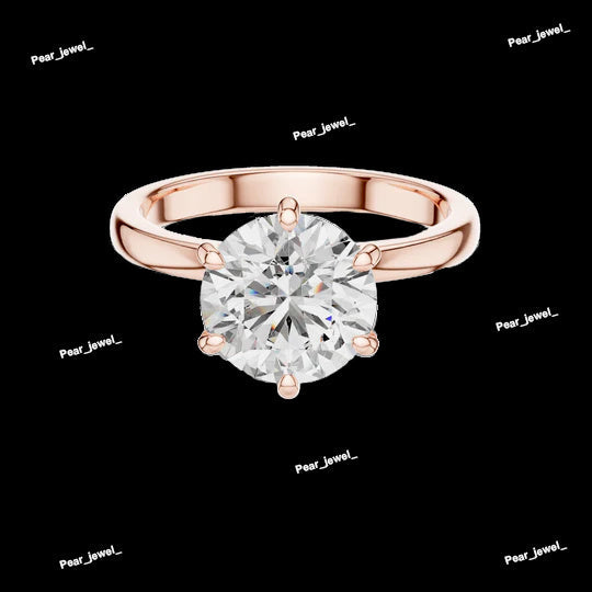 Round Brilliant Cut Engagement Ring