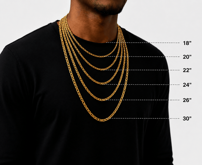 Necklace size guide