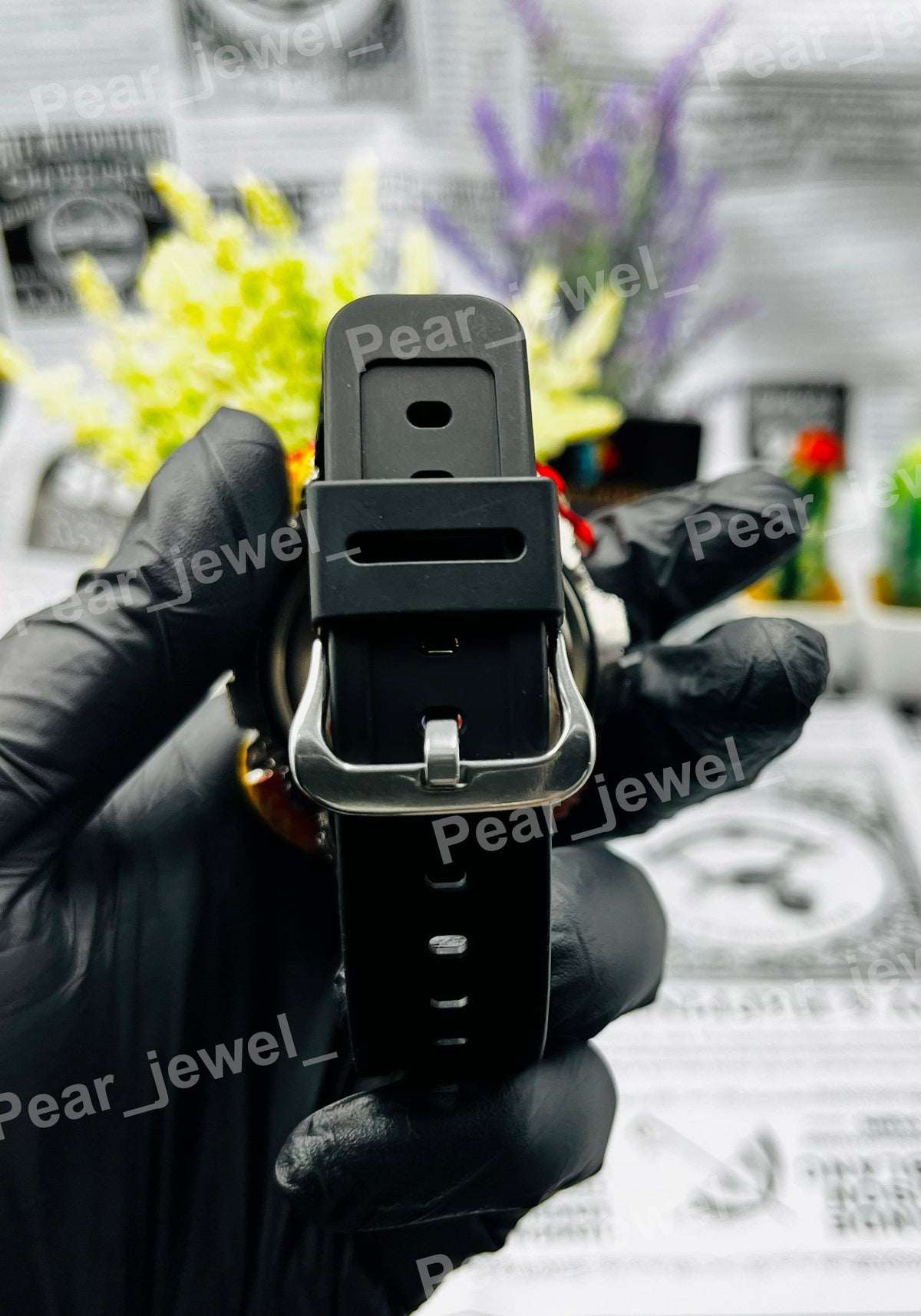 Iced Out Dragon Red Moissanite Diamond Style HipHop Bling Luxury Wristwatch Unisex Gift