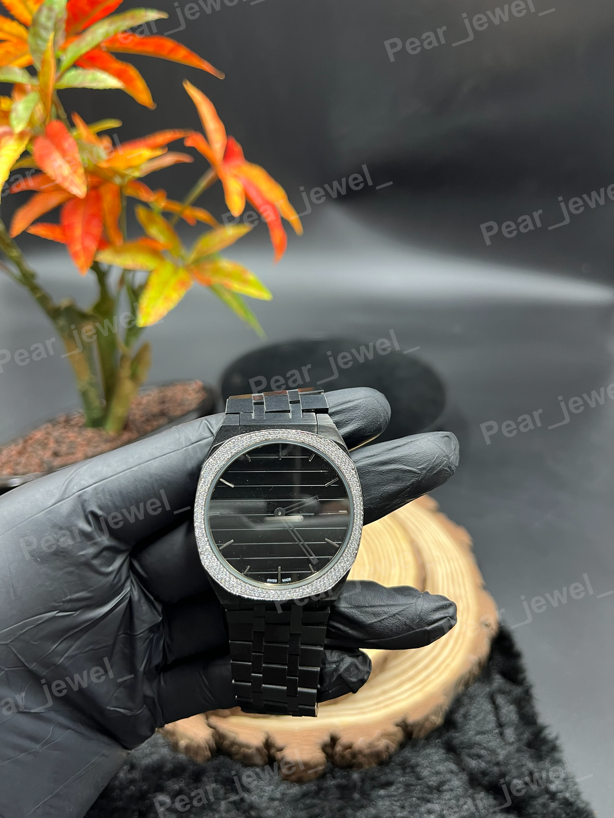 Iced Out VVS Moissanite Dimaond Wrist Watch