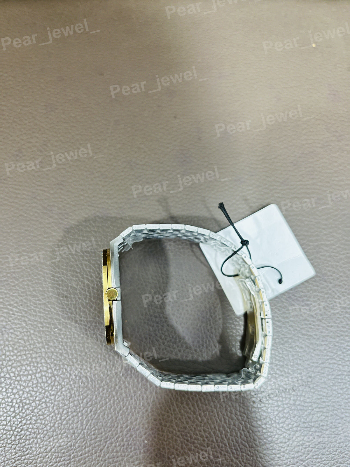 Iced Out Watch Moissanite Diamond Stainless Steel Watch
