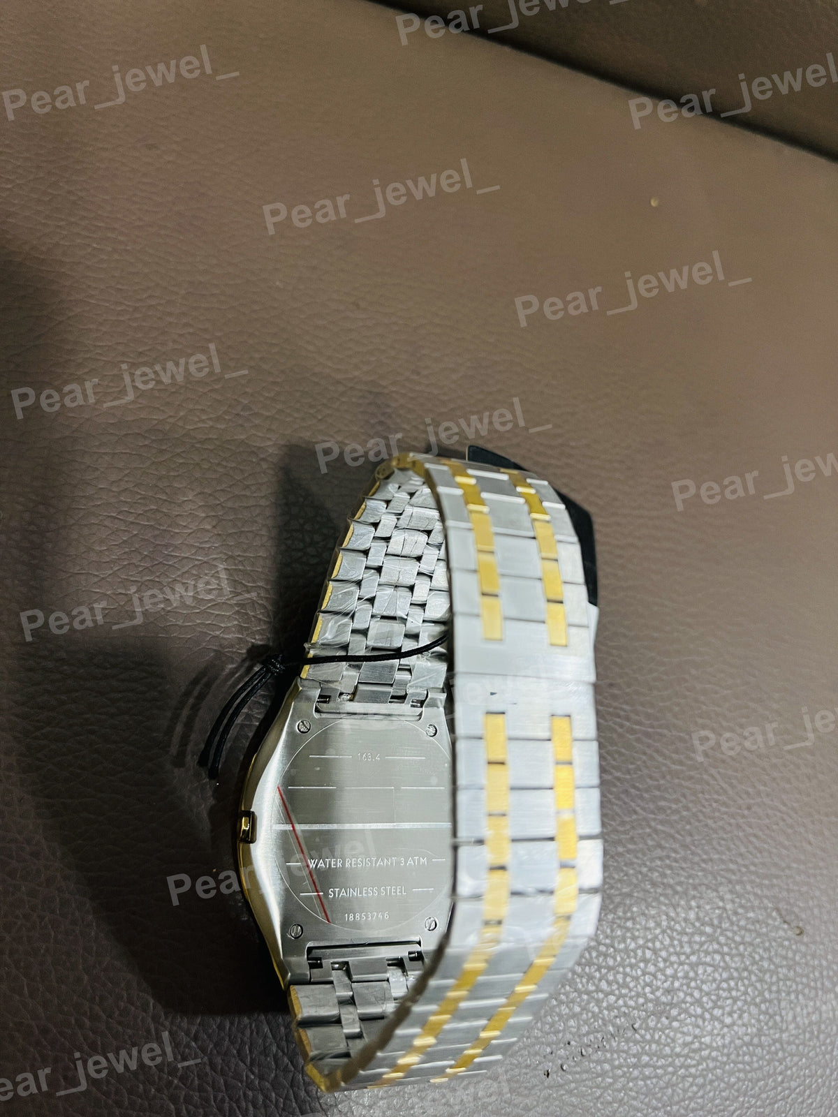 Iced Out Watch Moissanite Diamond Stainless Steel Watch
